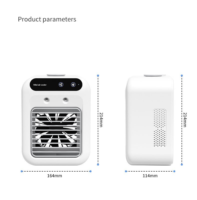 Beat the Heat Instantly | Compact USB Air Cooler & Humidifier