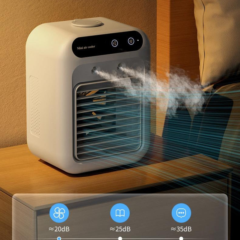 Beat the Heat Instantly | Compact USB Air Cooler & Humidifier